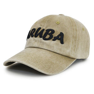 Gorra de Béisbol Rosa de Algodón con Logotipo de Aruba Bordado en el Panel Frontal, 6 Paneles, Unisex, Ajustable, Estilo Casual - Product Image 3