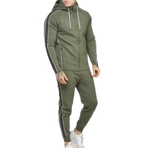 Ensemble de survêtement pour homme en molleton technique de qualité supérieure, personnalisé, automne-hiver, 2 pièces, vêtements d'entraînement pour homme, sweat-shirt et pantalon de survêtement pour la salle de sport - Product Image 2