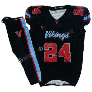 Camiseta de Fútbol Americano Personalizada de 6 Paneles a Precio Económico, Sublimada, Transpirable, Ligera, de Manga Corta - Product Image 6