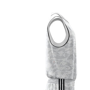 ซัพพลายเออร์ปากีสถาน ขายส่ง ชุดบาสเก็ตบอลผ้า Bird Eye โพลีเอสเตอร์ 100% - Product Image 1