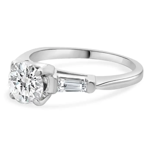 DEF Color VS VVS Clarity IGI Certified Round Lab Grown Diamond Engagement Ring 925 Sterling Silver 14K 18K Solid Gold Prong Ring - Product Image 4