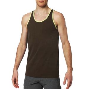 Custom Wholesale Jersey <b>Tank</b> <b>Tops</b> Contrast Trim - Product Image 1