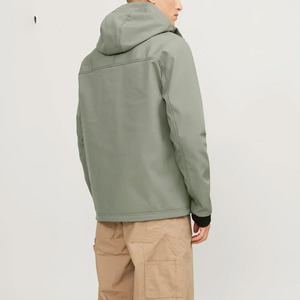 High Quality Custom Wholesale <b>Men's</b> Softshell Bomber <b>Jacket</b> Waterproof Casual <b>Long</b> Windbreak Windproof Basketball <b>Jacket</b> - Product Image 3