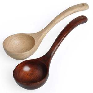 Cuchara de Madera Natural Ecológica Hecha a Mano, Utensilio de Cocina de Madera Maciza para el Hogar, Restaurante, Cafetería, a Precio de Mayoreo - Product Image 6