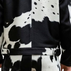 Chaqueta de Motociclista de Cuero Genuino para Hombre, Corte Regular, Impermeable, con Logotipo Frontal Personalizable, Estilo Motociclista, Chaquetas de Cuero Vacuno - Product Image 6