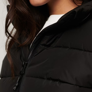 <b>Women's</b> Thick Winter Quilted <b>Waterproof</b> Eco-Friendly <b>Packable</b> Reversible Windproof Puffer <b>Jacket</b> Cotton Padded Design Detachable - Product Image 3