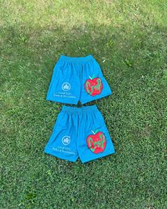 กางเกงขาสั้นผู้ชายคุณภาพสูง ผ้าโพลีเอสเตอร์ตาข่าย 100% สกรีนโลโก้ได้ตามต้องการ กางเกงขาสั้นพิมพ์ลายไซส์ใหญ่สำหรับฤดูร้อน ลายเพสลีย์ - Product Image 3