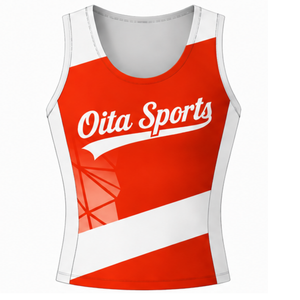 Maillot de football orange sans manches, uniforme sportif, tenue d'entraînement d'équipe, vêtements personnalisés, vêtements de performance - Product Image 1