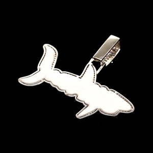 Colgante de Letra Personalizado de Plata 925 con Moissanita y Baño de Rodio, Estilo Hip Hop Bling para Raperos, Colgante Bicolor con Nombre - Product Image 6