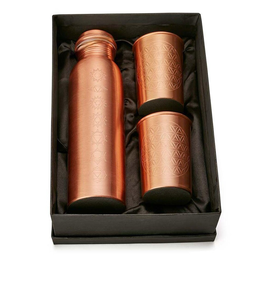 Bouteille en cuivre pour café, bouteille en cuivre pour cadeau d'entreprise, bouteille en cuivre pour cadeau de mariage, bouteille en cuivre pour cadeau festif, bouteille en cuivre décorative - Product Image 4