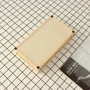 Bandeja de tocador de bambú tejido, organizador de baño de madera, cesta de diseño moderno para montar en la pared o de pie, con 4-7 compartimentos para - Product Image 4