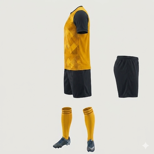 Uniforme de Fútbol al por Mayor 2026, 100% Poliéster, Antibacterial, Transpirable, de Secado Rápido, Personalizado para Equipos, OEM - Product Image 5