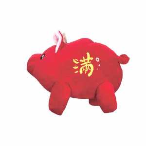 Jouet à mâcher mignon de dessin animé pour le Nouvel An, pour chiens et chats, vente en gros, jouet en peluche résistant aux morsures et couineur - Product Image 2