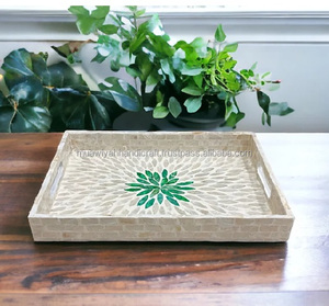 Plateau de service en nacre de haute qualité et design unique Utilisation pour la vaisselle - Product Image 3