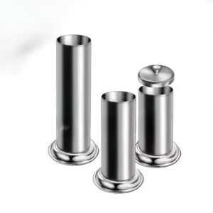 Pot en métal 50 mm x 100 mm en acier inoxydable pour le stockage médical d'instruments chirurgicaux, pour hôpitaux, cliniques et laboratoires - Product Image 3