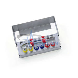 Juego de Llaves de Trinquete para Implantes Dentales con Punta Hexagonal de 6.35mm y Porta-Fresas de ECHELON SURGICALS - Product Image 6