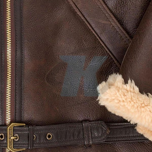 Modern Design Winter Clothing <b>Shearling</b> <b>Jacket</b> <b>For</b> <b>Men</b> Comfortable Fit Soft Durable Material <b>Shearling</b> <b>Jacket</b> <b>For</b> Streetwear - Product Image 5