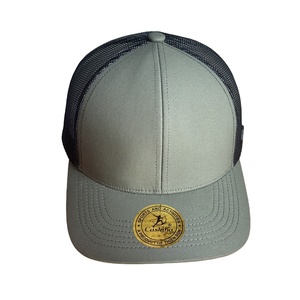 Casquette de camionneur unisexe Cashiba CA009, design vierge, avec zone pour patch, dos en maille respirant et imperméable, fabriqué au Vietnam pour une utilisation en extérieur - Product Image 1