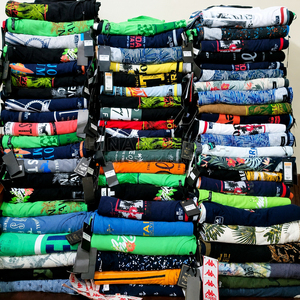 เสื้อยืดเปิดไหล่สำหรับชายและหญิงเสื้อยืดพิมพ์ลายสำหรับเสื้อผ้าจากบังคลาเทศ - Product Image 6