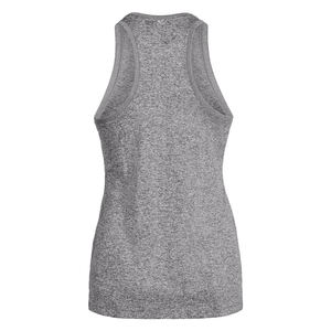 Camiseta sin mangas de punto para mujer, OEM, para gimnasio, yoga, ropa deportiva, logotipo frontal personalizado, 100% algodón, transpirable, estilo vintage - Product Image 5