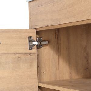 36 Inch Freestanding <b>Bathroom</b> <b>Vanity</b> Optional Floating Design 36*18 00336IMO 1(KD Packing) Excluding - Product Image 6