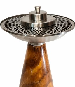 Modern Mabkhara Bakhoor Burner Arabic Oud Incense Burner Silver Metal Resin Dubai Style Luxury Home Decor Ramadan <b>Eid</b> <b>Gift</b> - Product Image 2