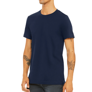 Nueva Camiseta de Hombre 100% Algodón, sin Etiqueta, Cuello Redondo, Diseño Liso para Impresión Digital al por Mayor, Tallas S-XL - Product Image 5