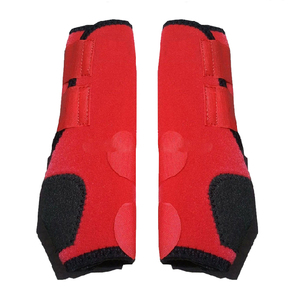 Bottes de protection pour chevaux en néoprène personnalisables en gros – Accessoires de mode d'extérieur - Product Image 4