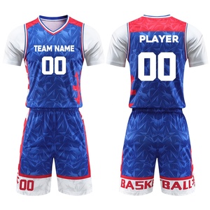 Conjunto de uniforme deportivo de baloncesto de ajuste cómodo, jersey y pantalones cortos elásticos y transpirables para máxima movilidad - Product Image 3