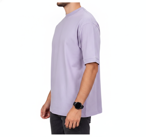 เสื้อยืดลำลองผู้ชาย ผ้าฝ้าย 100% ระบายอากาศได้ดี ไม่หดตัว เป็นมิตรกับสิ่งแวดล้อม แห้งเร็ว แบบพื้นฐาน แขนสั้น - Product Image 4