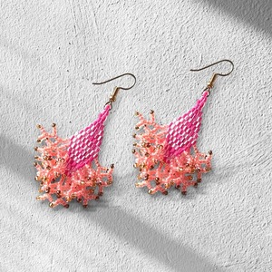 Pendientes de Cuentas de Aspecto Natural, Estilo Orgánico, Color Sólido, Venta al por Mayor Directa de Fábrica, Artículo Personalizado - Product Image 1