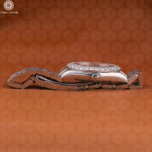 Montre en diamant de qualité supérieure pour homme, design glacé, bracelet en acier inoxydable, style luxueux, mouvement mécanique, résistance à l'eau 10 bars - Product Image 3