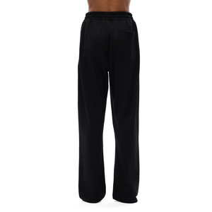 Pantalon de jogging en molleton épais OEM pour hommes et femmes, taille élastique, devant plissé, cordon de serrage, coupe droite, ample, décontracté, style streetwear - Product Image 3