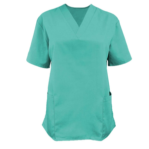 Comfortable Medical Nursing <b>Scrub</b> Jumpsuit Uniform Sets Custom Logo Women Long Sleeve Stretchy Plus Size Fashion <b>Nurse</b> Wear - Product Image 5