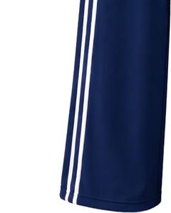 Manufacturer <b>Navy</b> <b>Blue</b> <b>Wide</b> <b>Leg</b> Track Pants With White Triple Side Stripes Women Casual Loose Fit Drawstring Streetwear <b>Trousers</b> - Product Image 3
