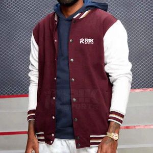 Plus Size Breathable <b>Lightweight</b> <b>Casual</b> Wear Men's Baseball <b>Jackets</b> Men Winter <b>Jackets</b> In Stock Available - Product Image 4
