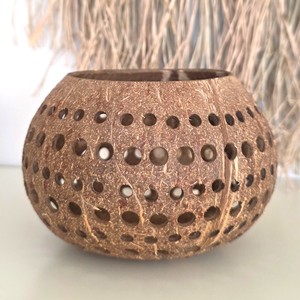 Coconut <b>tea</b> <b>light</b> <b>holders</b> cheapest cost tealight candle <b>holder</b> for hanging & tabletop display - Product Image 6