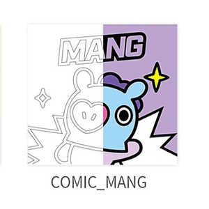 BT21 Linefriends Baby DIY Painting 25x25 Children Felt <b>Craft</b> <b>Kits</b> - Product Image 4