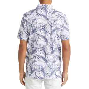 Camisa Polo Sublimada con Estampado Moderno para Hombre, Resistente a las Arrugas, Transpirable, Textura Suave, Calidad Premium, Estilo de Vida Diario - Product Image 4