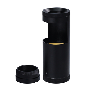 Portable 93mm Length LED Gemstone Polariscope, Dual Lens with <b>28mm</b> Diameter, Built-in LED Light for Jeweler, Gemologist Tool - Product Image 1