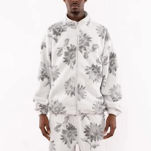 New Custom Design <b>Sherpa</b> Polar Fleece <b>Jacket</b> Solid Color Zipper Loose Long Sleeve <b>Sherpa</b> <b>Man</b> <b>Jacket</b> in Wholesale Rate - Product Image 2