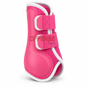 Botas de protección para caballos con materiales de calidad, ajuste cómodo y cierres prácticos para el entrenamiento. - Product Image 4