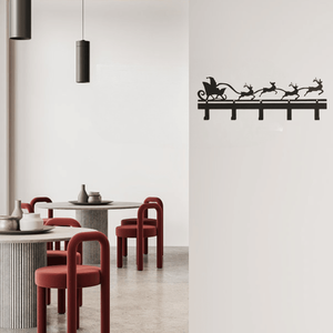 Portachiavi da Parete Moderno a Fiocco di Neve con Ganci per Organizzazione Ingresso Casa - Design Intagliato Adatto per Cucina e Bagno - Product Image 2