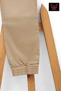 Trending Men's 100% Cotton Canvas Cargo <b>Jogger</b> Pants <b>Slim</b> Fit Elastic Waist ODM Utility Trousers - Product Image 4