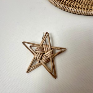Decoración de pared de ratán hecha a mano con forma de luna y estrella para habitación infantil, aula, guardería, sala de juegos, decoración boho linda para el hogar y la escuela - Product Image 6