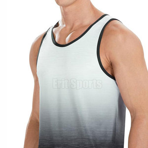 Custom Size Breathable <b>Knitted</b> Gym <b>Tank</b> <b>Top</b> for Men Streetwear Style High Quality Wholesale Price 2026 New Design - Product Image 5