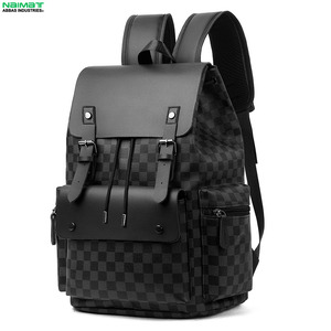 Sacs à dos pour ordinateur portable en cuir PU imperméable, personnalisables avec logo, de haute qualité, à prix abordable, pour affaires et école – Vente en gros usine - Product Image 3