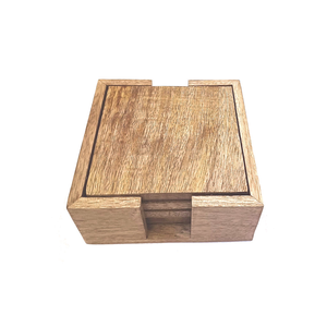 Posavasos de Madera para Mesa de Comedor, Accesorio Ecológico de 300 mm de Diámetro y 3 mm de Grosor, Tamaño Personalizado para Uso en el Hogar y la Cocina - Product Image 1
