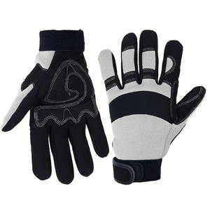 Gants de mécanicien pour hommes, très demandés, avec logo personnalisé, meilleur design, en cuir, pour le travail - Product Image 6