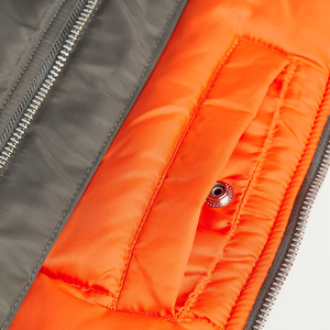 Veste matelassée à bulles pour homme, hiver, légère, fine, rembourrée de coton, col montant, 100% nylon, prix bas - Product Image 6